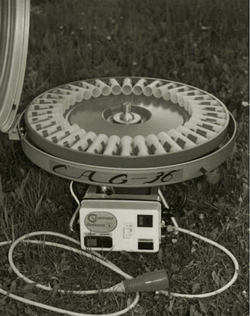 The CAG36 centrifuge is one of the first devices produced in SPOMASZ Bełżyce