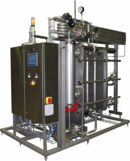 A modern, fully automated pasteurization system